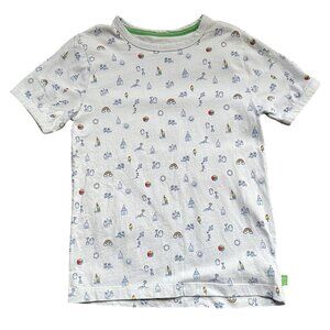 Little Bird By Jools Beach Day Print Tee 7-8y